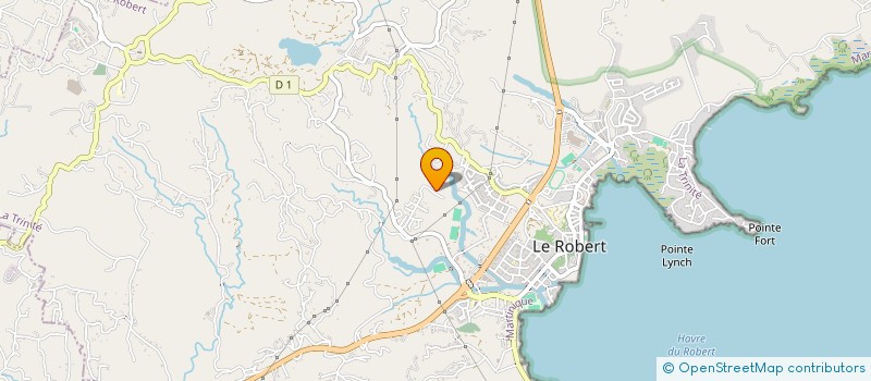 localisation de l'entreprise MONSIEUR JEAN CYRIAQUE DALMAT à LE ROBERT