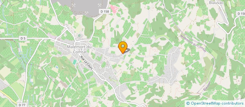 localisation de l'entreprise MONSIEUR JEAN-CYRIL POVEDA  MALEMORT-DU-COMTAT