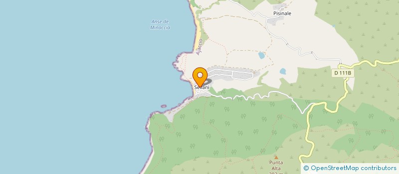 localisation de l'entreprise MONSIEUR JEAN D'AMORE à AJACCIO