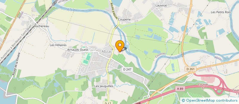 localisation de l'entreprise MONSIEUR JEAN D'ANGLADE  ABZAC