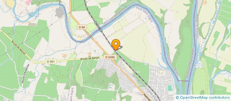 localisation de l'entreprise MONSIEUR JEAN D ANSELME DE PUISAYE  PONT-SAINT-ESPRIT