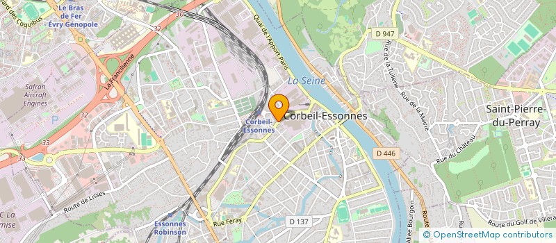 localisation de l'entreprise MONSIEUR JEAN-D'ARC PANA à CORBEIL-ESSONNES