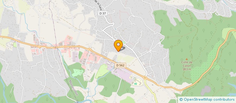 localisation de l'entreprise MONSIEUR JEAN D'ESTANQUE  MONTAUROUX