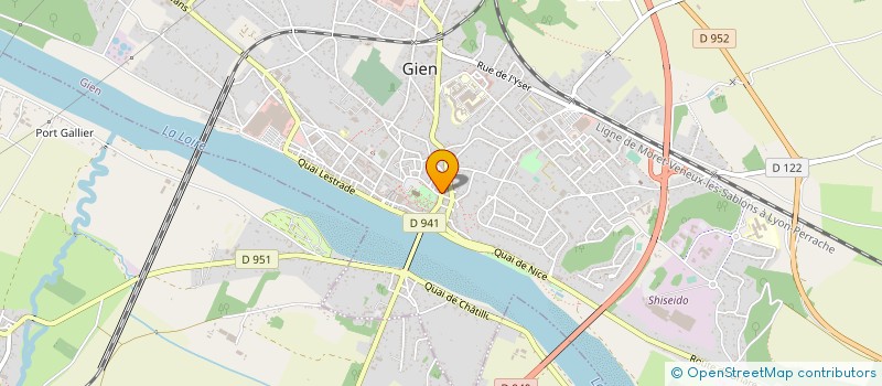 localisation de l'entreprise MONSIEUR JEAN D HARCOURT à GIEN