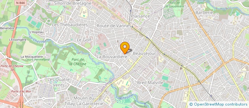 localisation de l'entreprise MONSIEUR JEAN D HERVILLY  SAINT-HERBLAIN