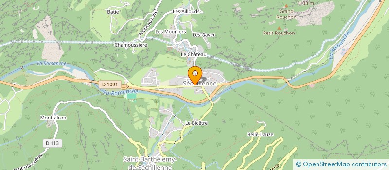 localisation de l'entreprise MONSIEUR JEAN DA COSTA  SECHILIENNE