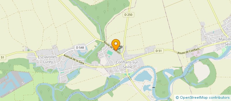 localisation de l'entreprise MONSIEUR JEAN DA FONSECA  CONFLANS-SUR-SEINE