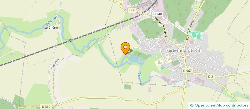 localisation de l'entreprise MONSIEUR JEAN DA GRACA  FERE-EN-TARDENOIS