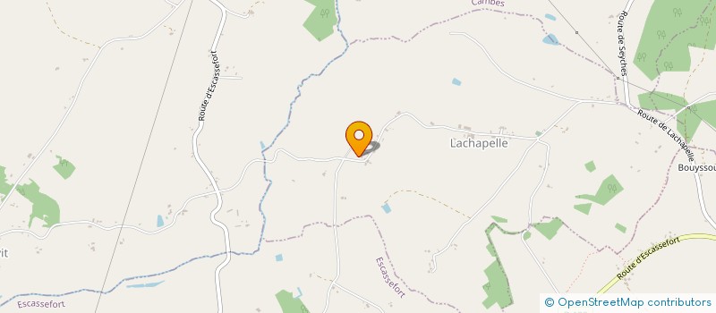 localisation de l'entreprise MONSIEUR JEAN DA RE  LACHAPELLE