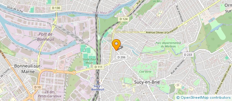 localisation de l'entreprise MONSIEUR JEAN DA SILVA à SUCY-EN-BRIE