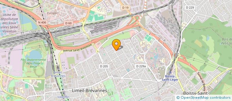 localisation de l'entreprise MONSIEUR JEAN DABIN  LIMEIL-BREVANNES
