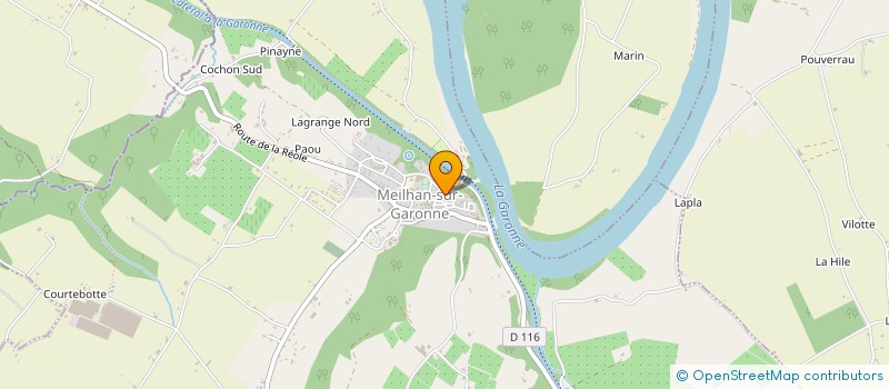 localisation de l'entreprise MONSIEUR JEAN DACHARY  MEILHAN-SUR-GARONNE