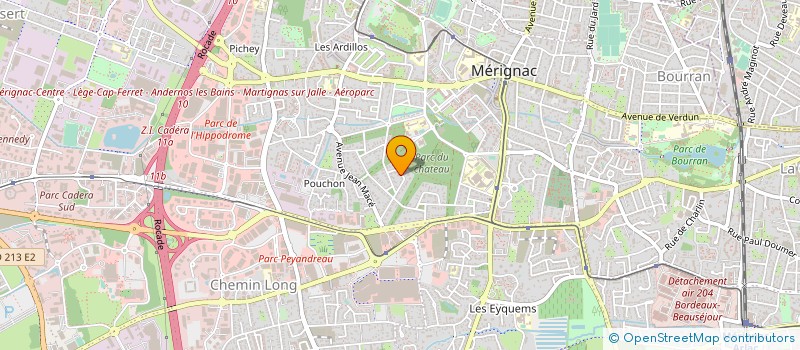 localisation de l'entreprise MONSIEUR JEAN DAGUERRE  MERIGNAC