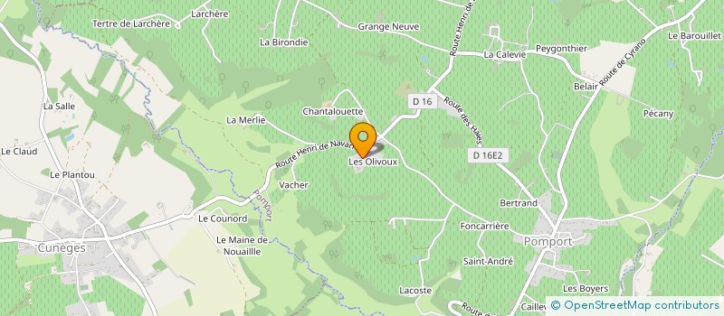 localisation de l'entreprise MONSIEUR JEAN DAILLIAT à POMPORT