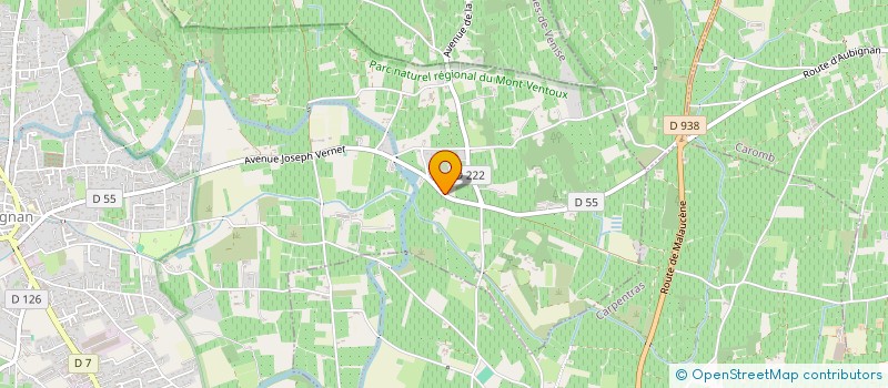 localisation de l'entreprise MONSIEUR JEAN DAL MOLIN  AUBIGNAN