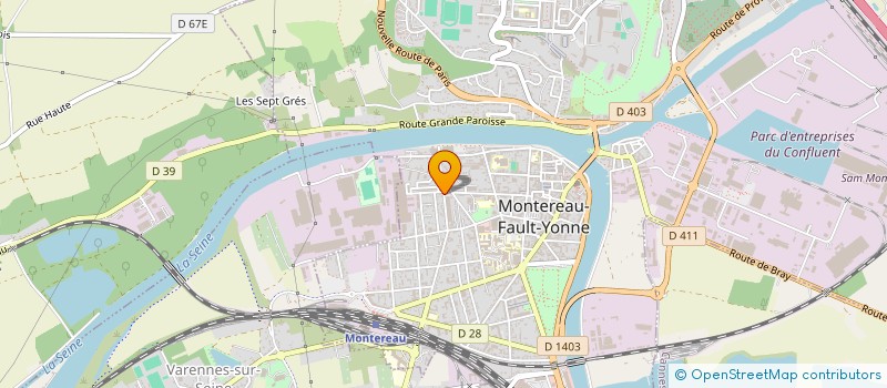 localisation de l'entreprise MONSIEUR JEAN DALIBON à MONTEREAU-FAULT-YONNE