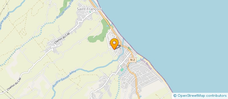 localisation de l'entreprise MONSIEUR JEAN DALLEAU  SAINT-BENOIT