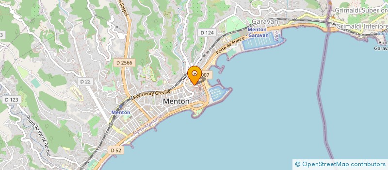 localisation de l'entreprise MONSIEUR JEAN DALMASSO à MENTON