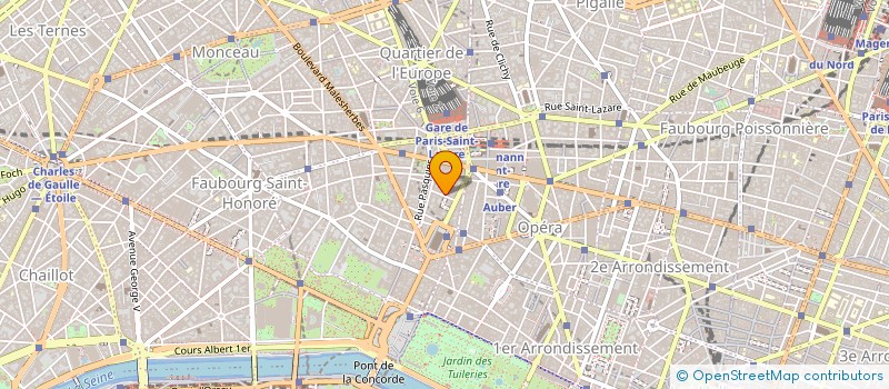 localisation de l'entreprise MONSIEUR JEAN DAMAUD à PARIS