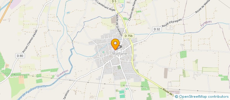 localisation de l'entreprise MONSIEUR JEAN DAMIAN  MAILLANE