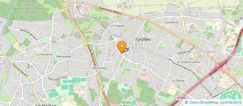 localisation de l'entreprise MONSIEUR JEAN DAMIENS  EYSINES