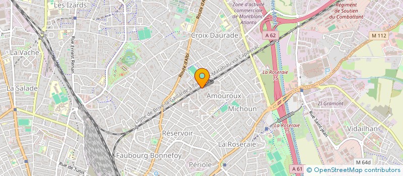 localisation de l'entreprise MONSIEUR JEAN DAMIENS à COLOMBIERS