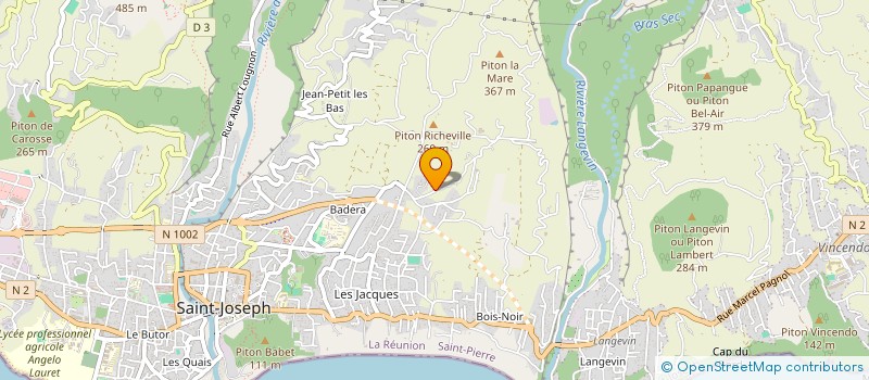 localisation de l'entreprise MONSIEUR JEAN DAMOUR à SAINT-JOSEPH