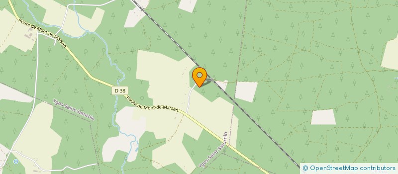 localisation de l'entreprise MONSIEUR JEAN DANE  YGOS-SAINT-SATURNIN