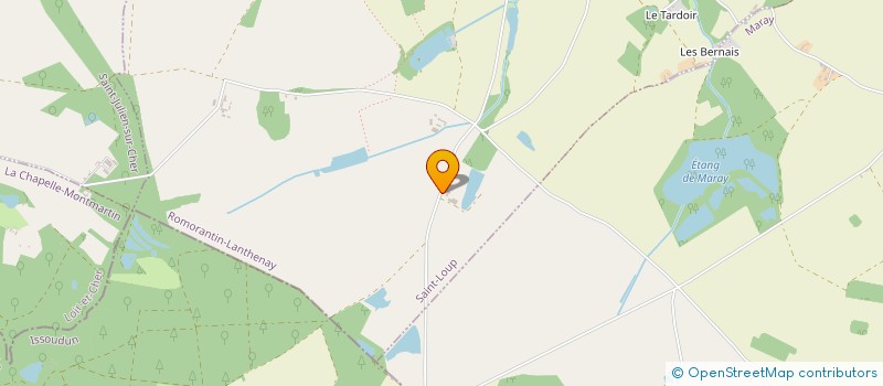 localisation de l'entreprise MONSIEUR JEAN DANGER  SAINT-JULIEN-SUR-CHER