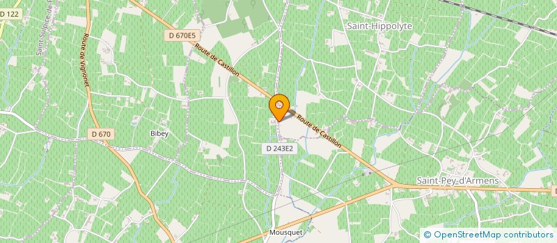localisation de l'entreprise MONSIEUR JEAN DANGLADE à SAINT-SULPICE-DE-FALEYRENS
