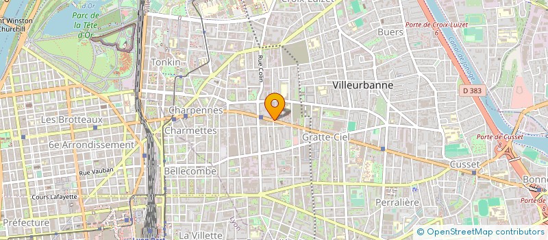 localisation de l'entreprise MONSIEUR JEAN DANGOISSE à VILLEURBANNE