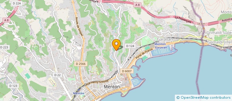 localisation de l'entreprise MONSIEUR JEAN DANIEL à MENTON