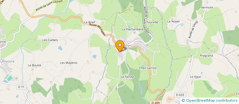 localisation de l'entreprise MONSIEUR JEAN DANIEL BEAUVAL  LES HALLES