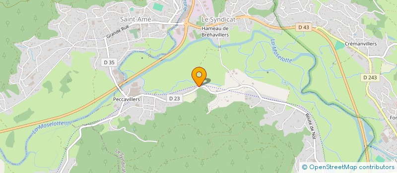 localisation de l'entreprise MONSIEUR JEAN DANIEL BEGIN  ELOYES