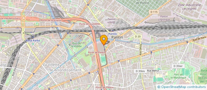 localisation de l'entreprise MONSIEUR JEAN-DANIEL DJOLI TUKE  PARIS