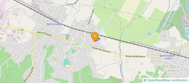 localisation de l'entreprise MONSIEUR JEAN-DANIEL DOMINON  SAINT-LOUBES