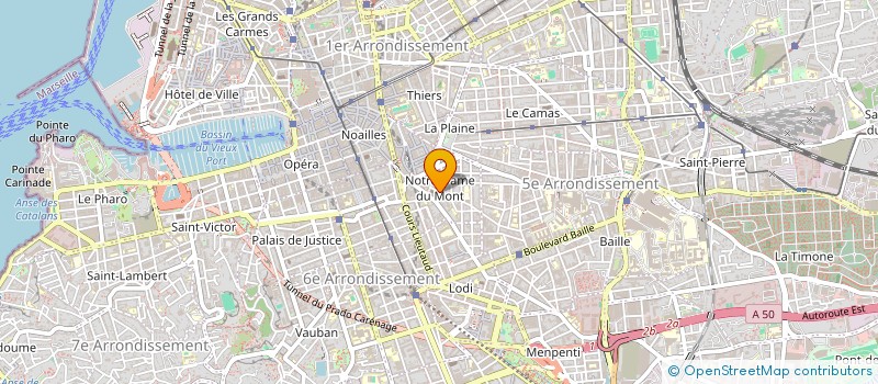 localisation de l'entreprise MONSIEUR JEAN-DANIEL FABRE à MARSEILLE