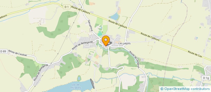 localisation de l'entreprise MONSIEUR JEAN DANIEL RHODDE  THIL