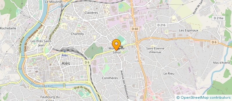 localisation de l'entreprise MONSIEUR JEAN-DANIEL RIAZA  ALES