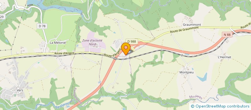 localisation de l'entreprise MONSIEUR JEAN-DANIEL ROBERT  MONTIRAT