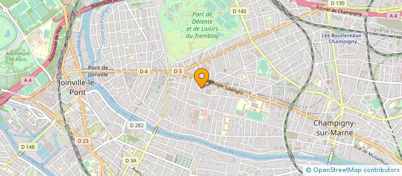 localisation de l'entreprise MONSIEUR JEAN-DANIEL RUSSO  CHAMPIGNY-SUR-MARNE