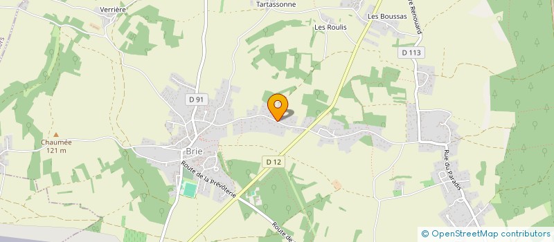 localisation de l'entreprise MONSIEUR JEAN-DANIEL SAUZET  BRIE