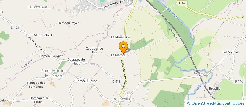 localisation de l'entreprise MONSIEUR JEAN DANIEL SITOLLE à ROCHEVILLE