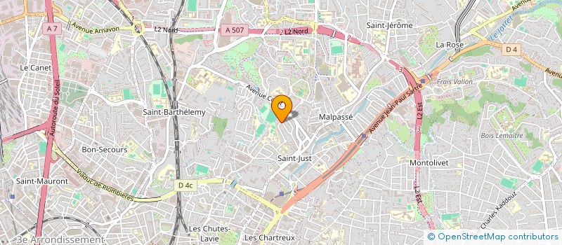 localisation de l'entreprise MONSIEUR JEAN-DANIEL STARCK à MARSEILLE