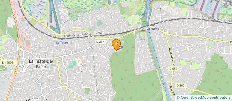 localisation de l'entreprise MONSIEUR JEAN-DANIEL VIRIN à LA TESTE-DE-BUCH