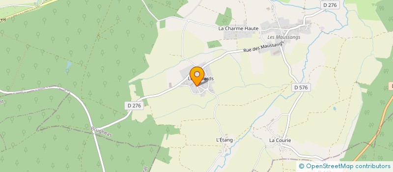 localisation de l'entreprise MONSIEUR JEAN DANNEROLE à BRUGHEAS