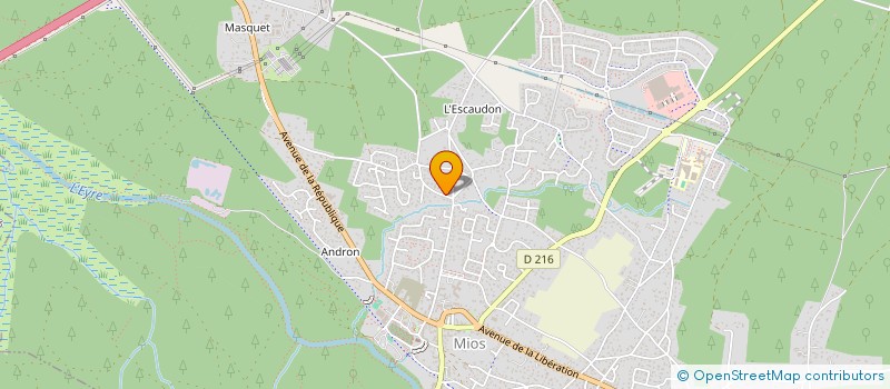 localisation de l'entreprise MONSIEUR JEAN DAQUIN  MIOS