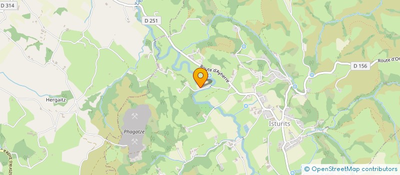 localisation de l'entreprise MONSIEUR JEAN DARTAGUIETTE  AYHERRE