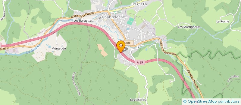 localisation de l'entreprise MONSIEUR JEAN DARTUS à VISCOMTAT