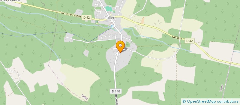 localisation de l'entreprise MONSIEUR JEAN DASSE  TALLER